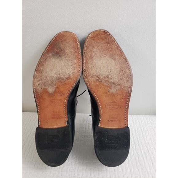 (Ma) Silver Oak Mens Shoes Size 12 Cap Toe Leather Oxford Officecorp Business - Picture 6 of 7
